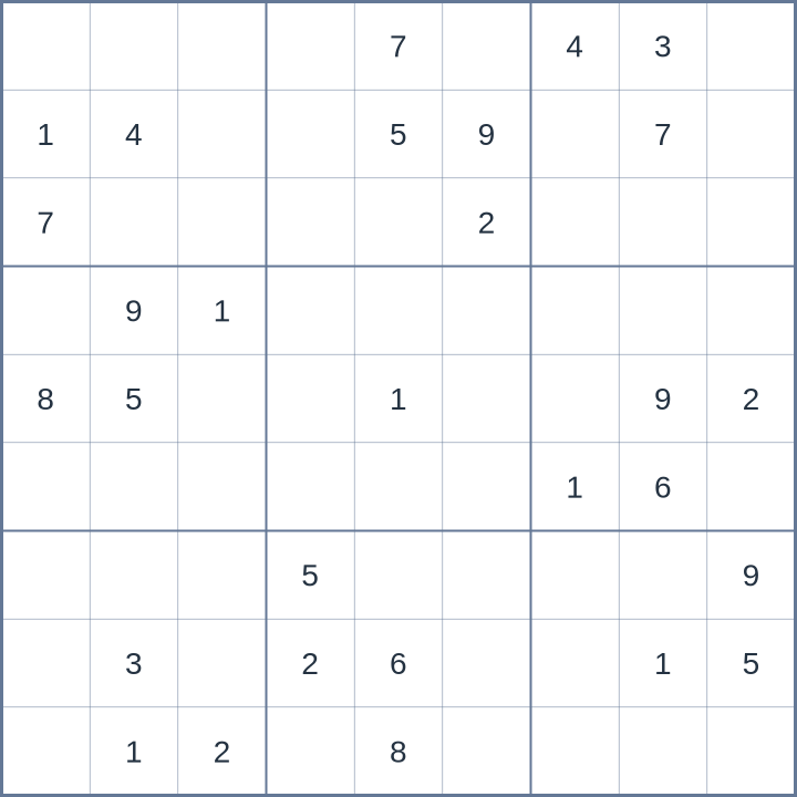 Sudoku #32026052505