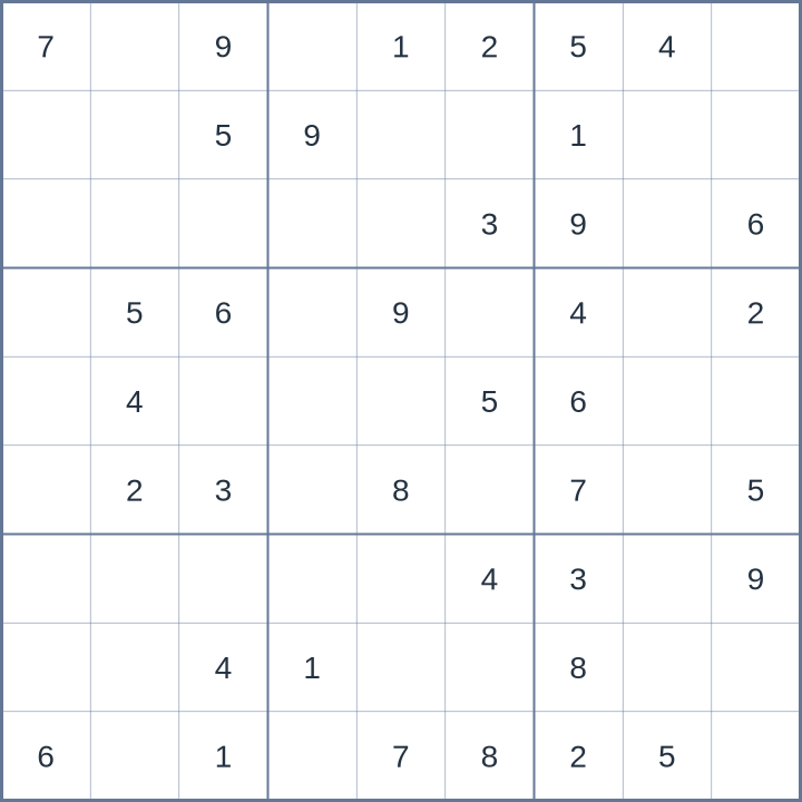 Sudoku #32026052509