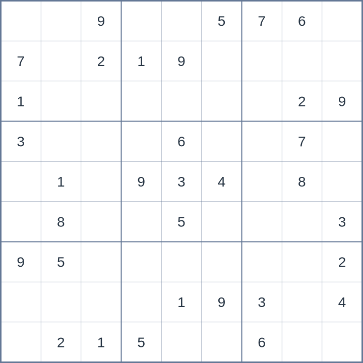 Sudoku #32026052610