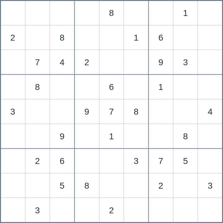 Sudoku #32026052710