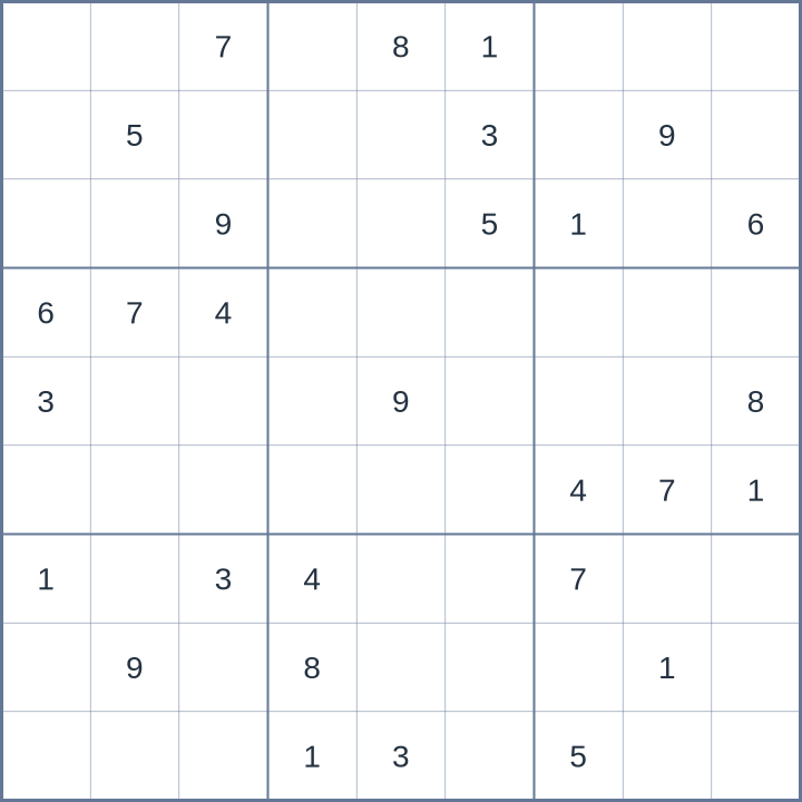 Sudoku #32026052809