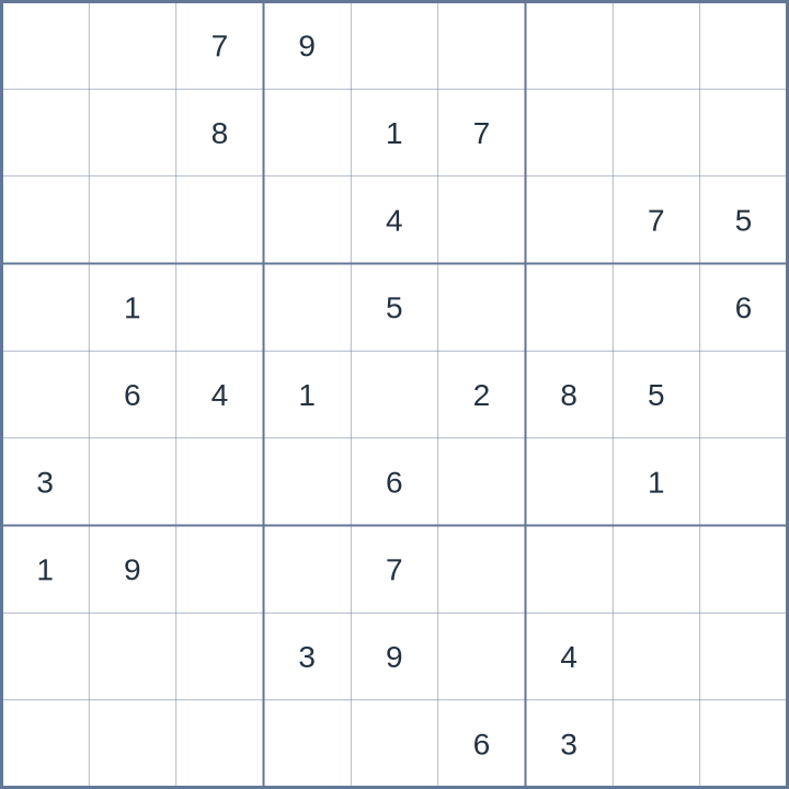 Sudoku #32026052910