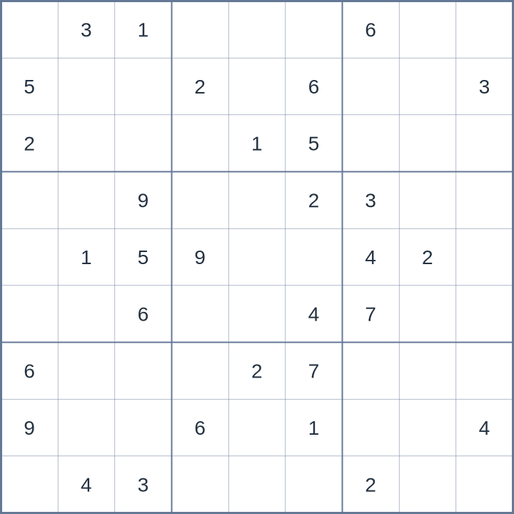 Sudoku #32026053006
