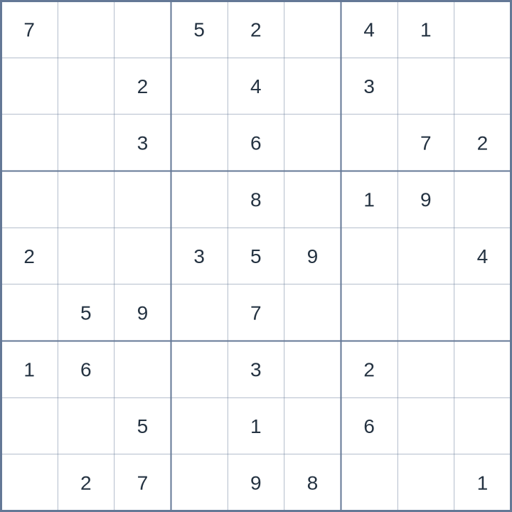Sudoku #32026053010