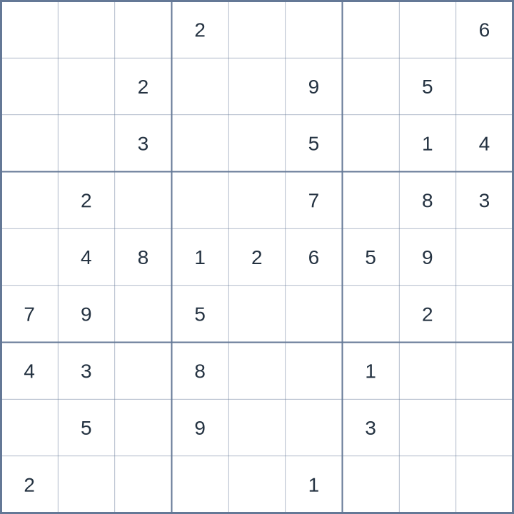 Sudoku #32026060105