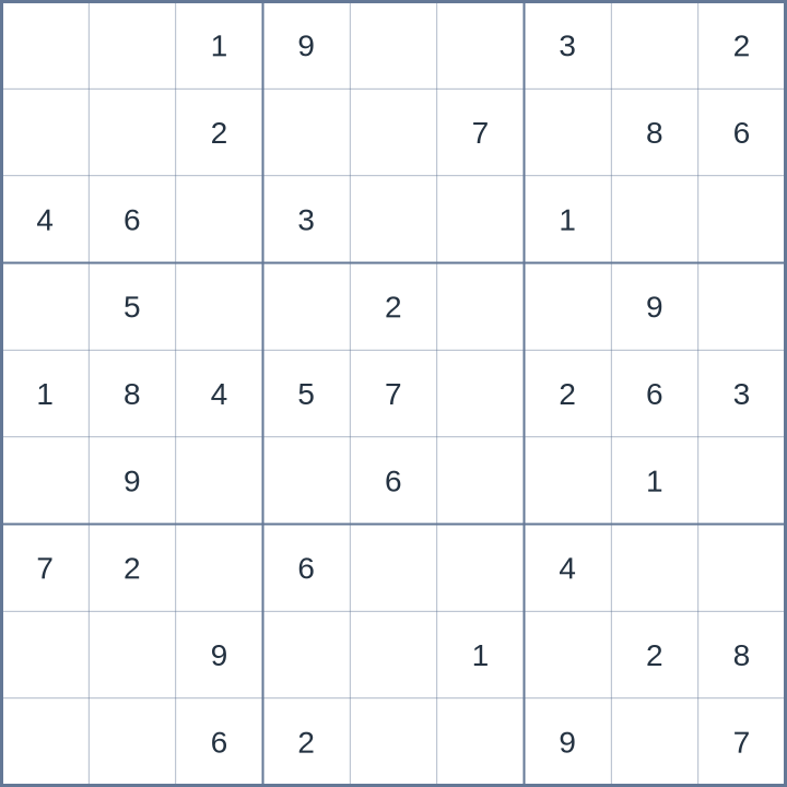 Sudoku #32026060702