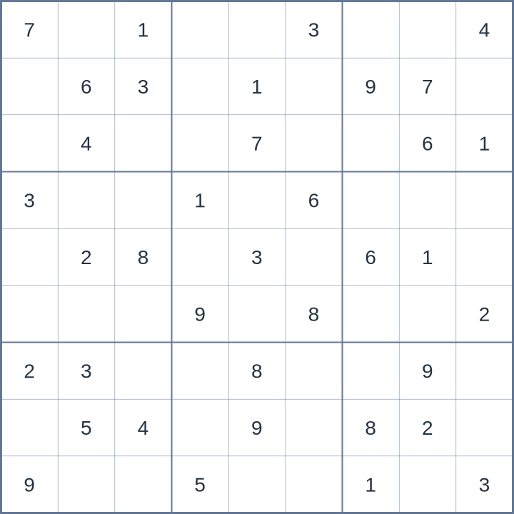 Sudoku #32026060807