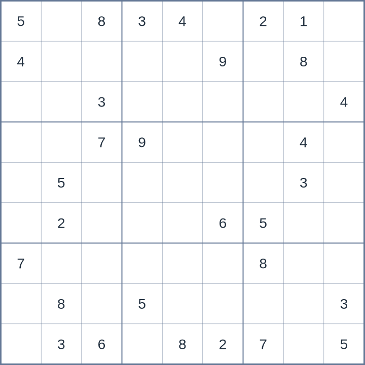 Sudoku #32026061001
