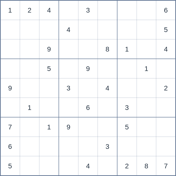 Sudoku #32026061107
