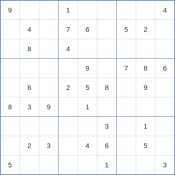 Sudoku #32026061810