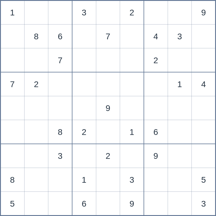 Sudoku #32026062309