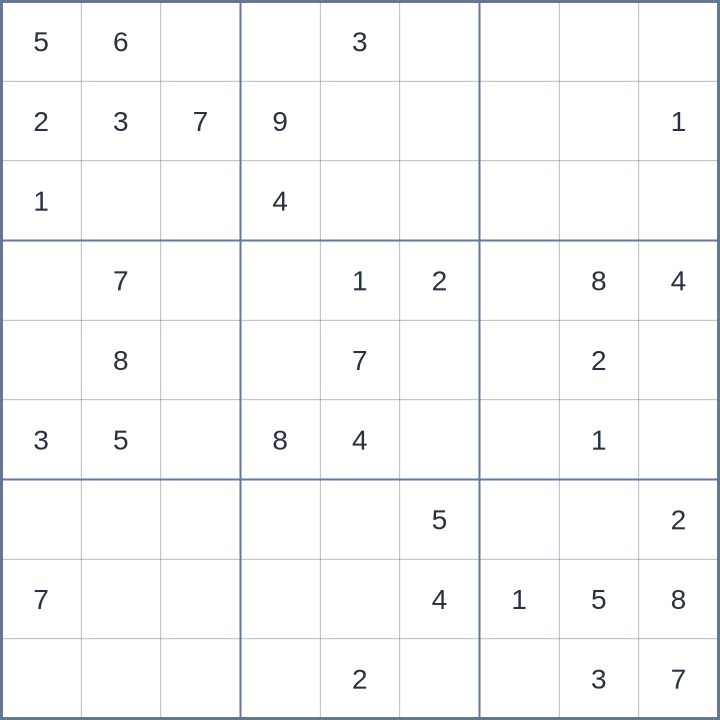 Sudoku #32026062509