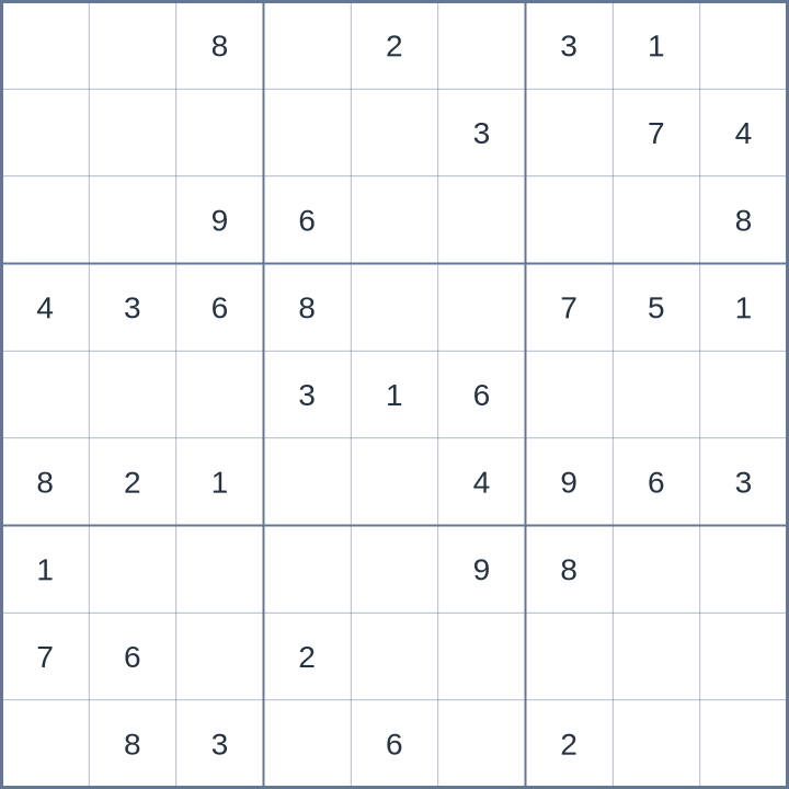 Sudoku #32026062603