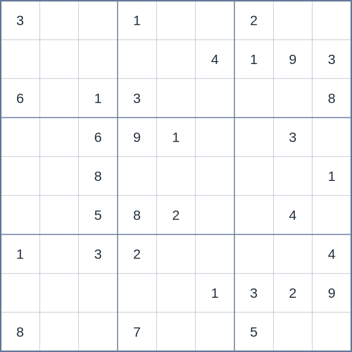Sudoku #32026062908