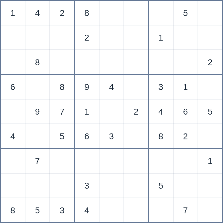 Sudoku #32026063010