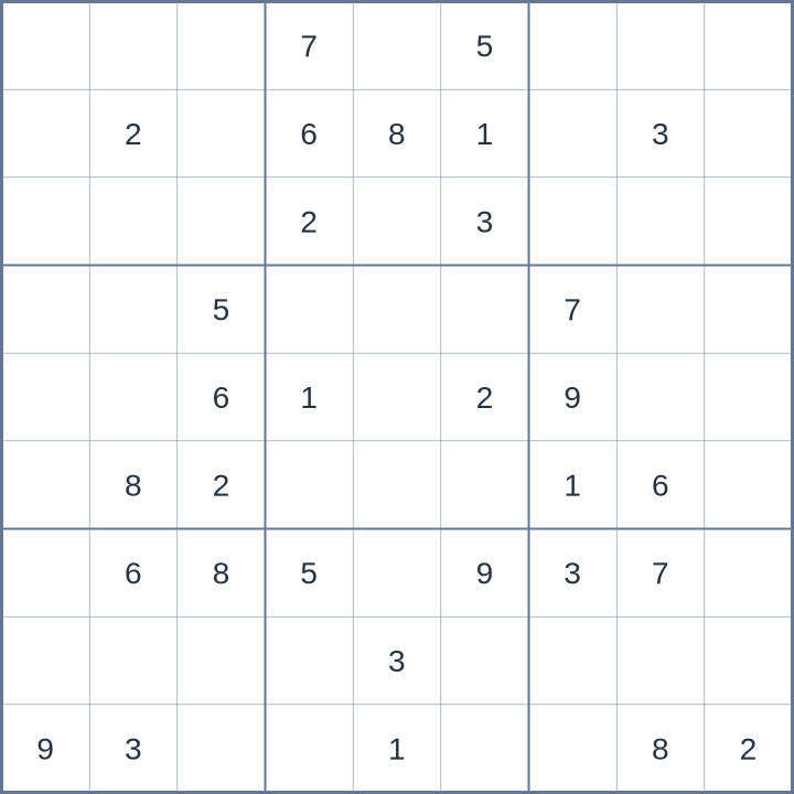 Sudoku #32026070807