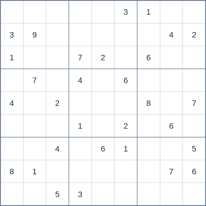 Sudoku #32026070901