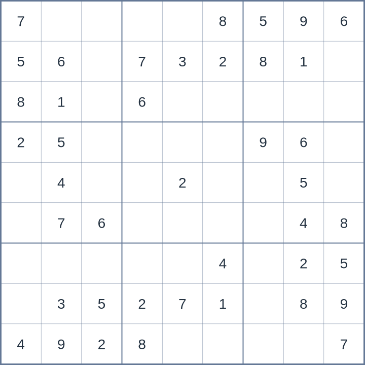 Sudoku #32026071110