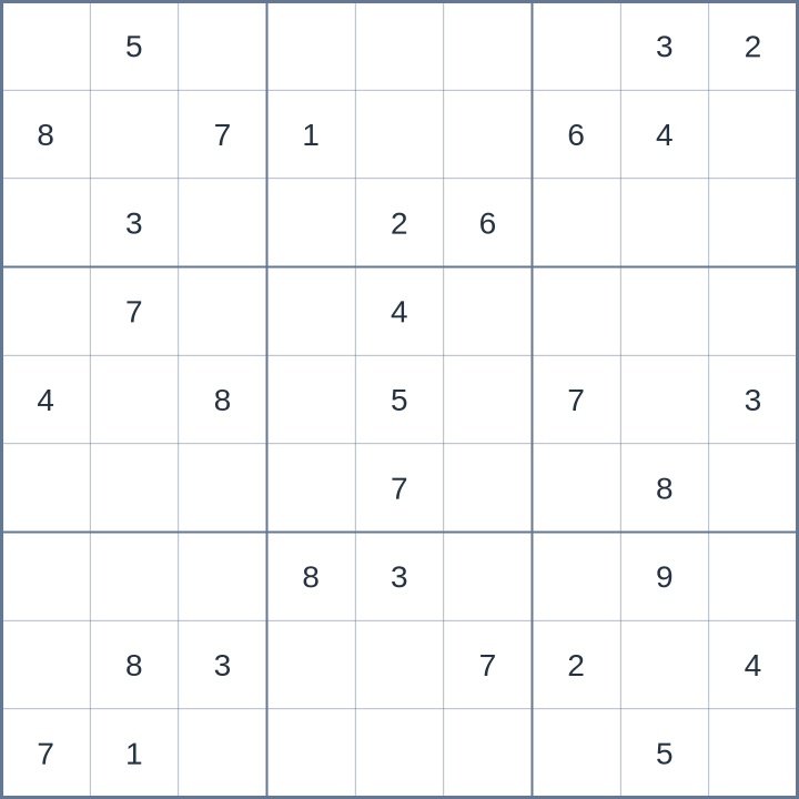 Sudoku #32026071601