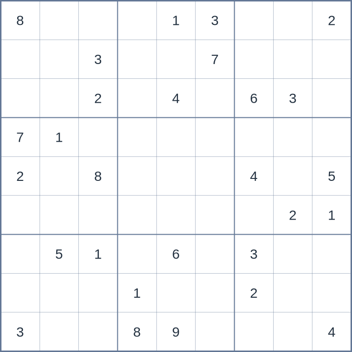 Sudoku #32026071909