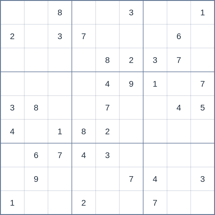 Sudoku #32026072110