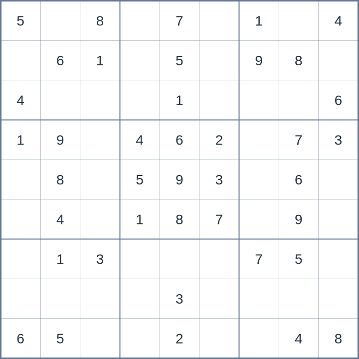 Sudoku #32026072303