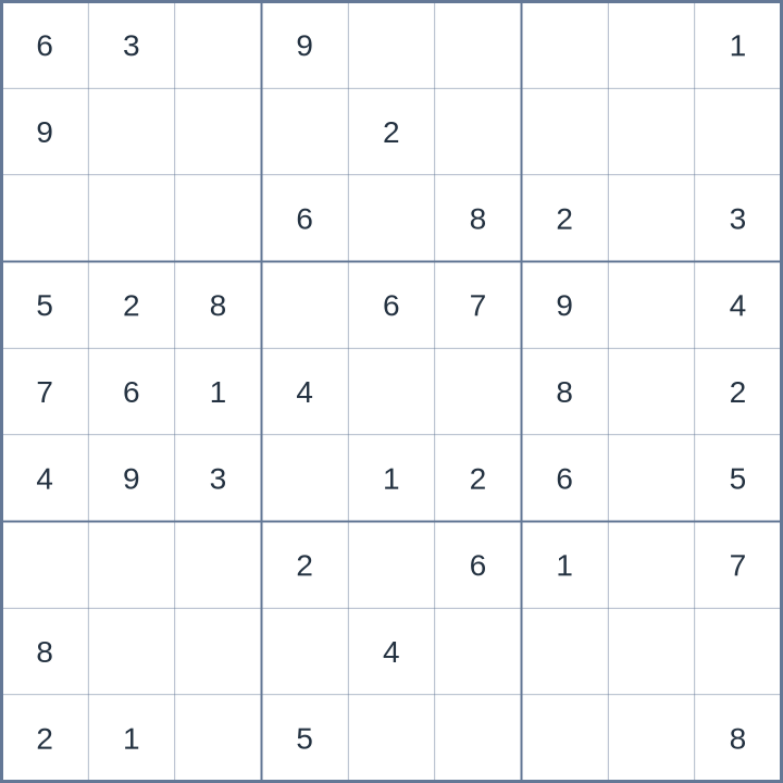 Sudoku #32026072307