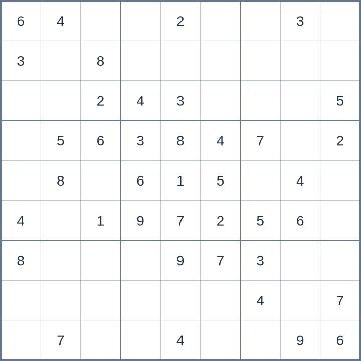 Sudoku #32026072409