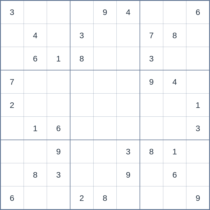 Sudoku #32026072702
