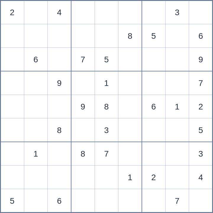 Sudoku #32026072705