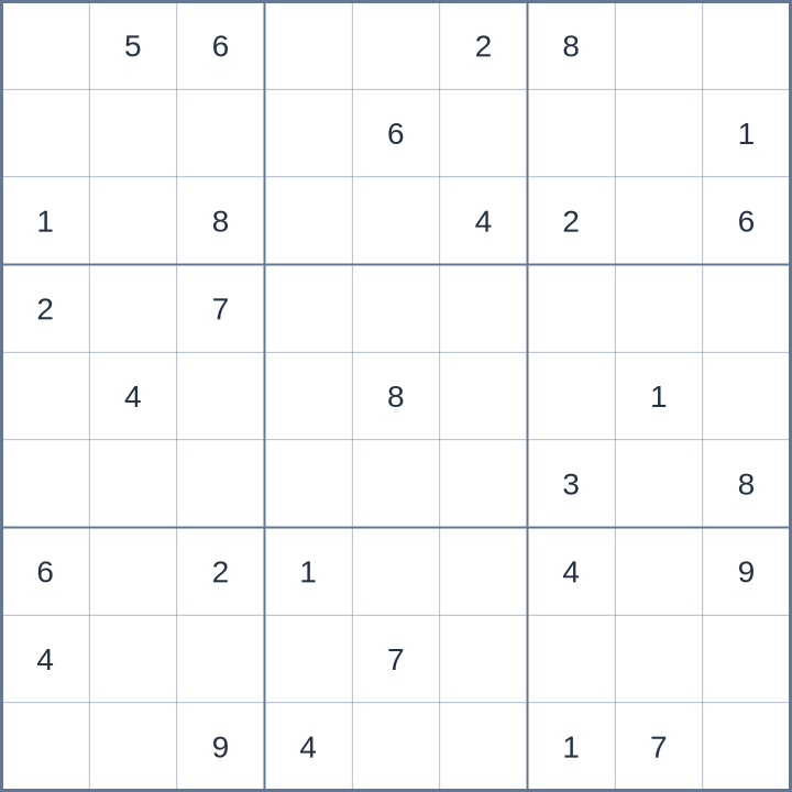 Sudoku #32026072707
