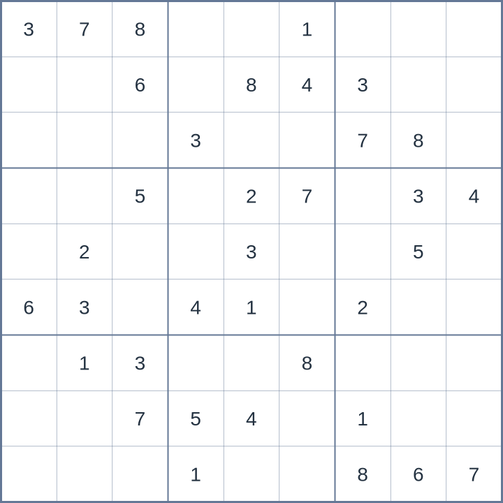 Sudoku #32026072903