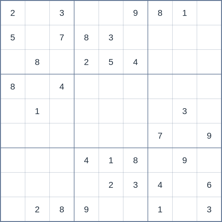 Sudoku #32026072906