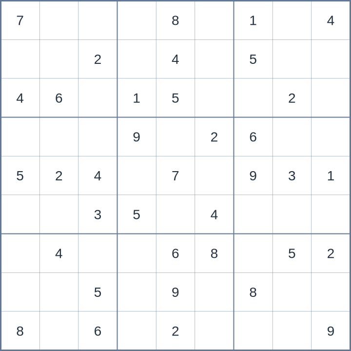 Sudoku #32026072910