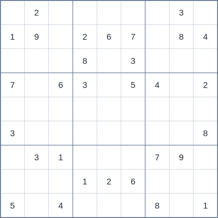 Sudoku #32026073001