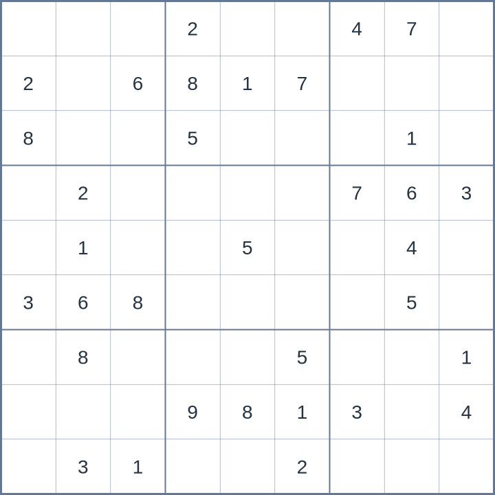 Sudoku #32026073005