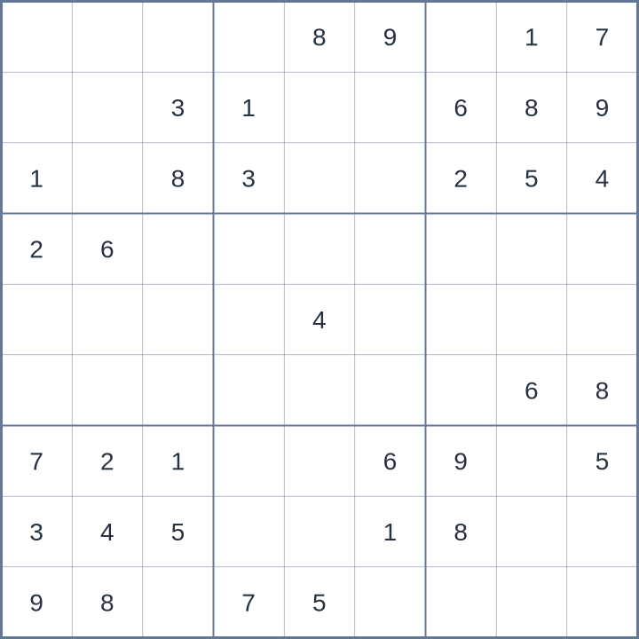 Sudoku #32026073008