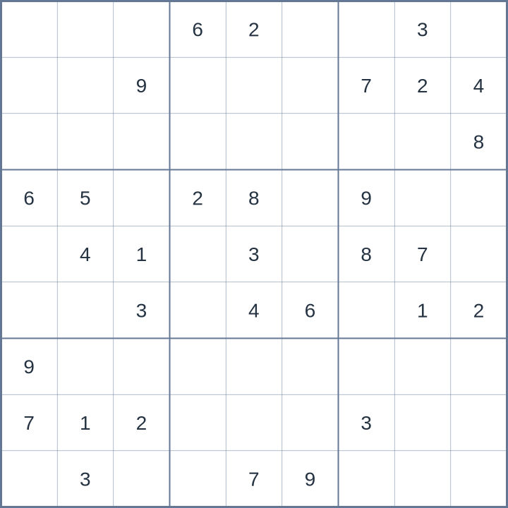 Sudoku #32026073009
