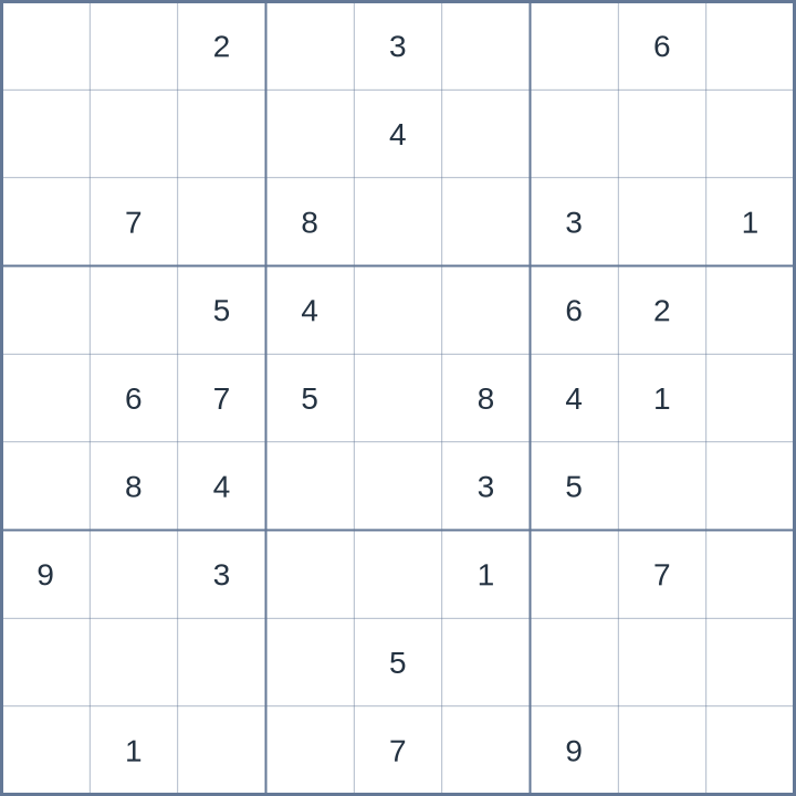 Sudoku #32026073010
