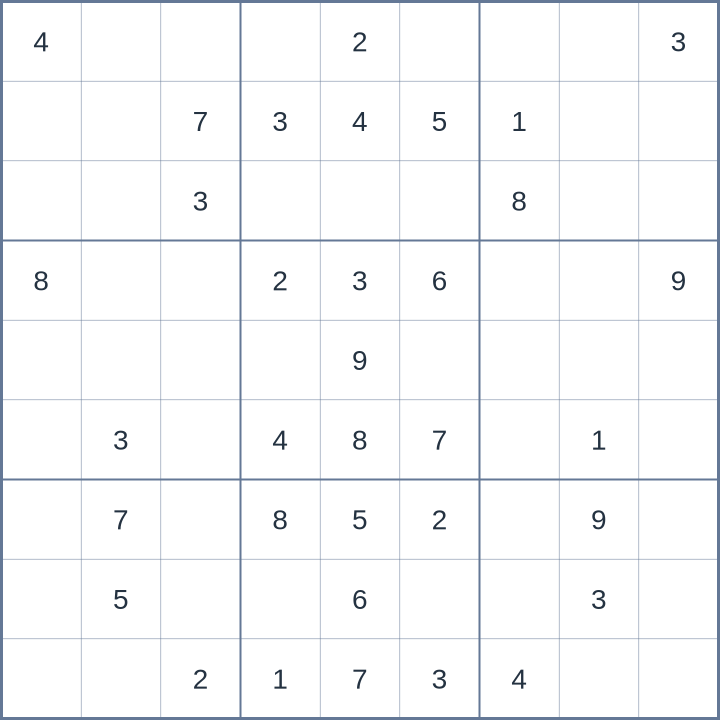 Sudoku #32026080207