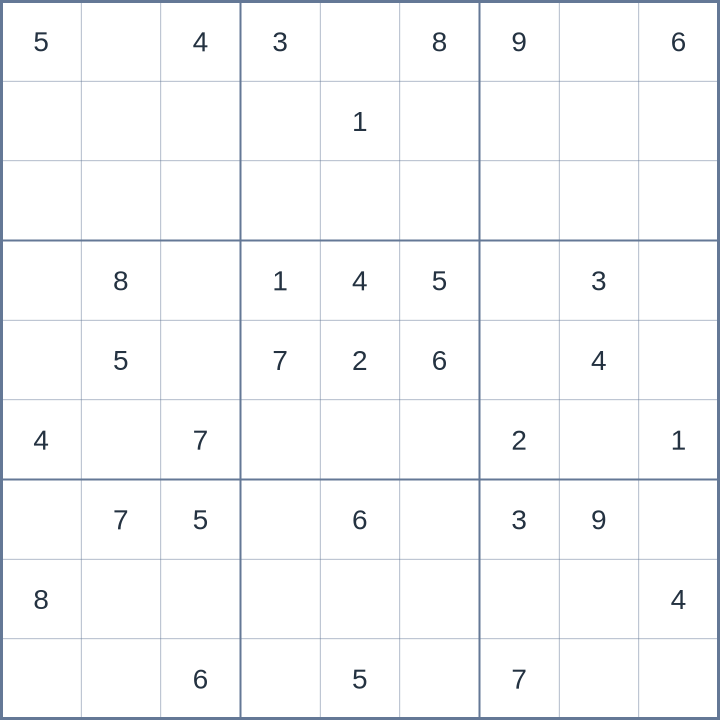 Sudoku #32026080405