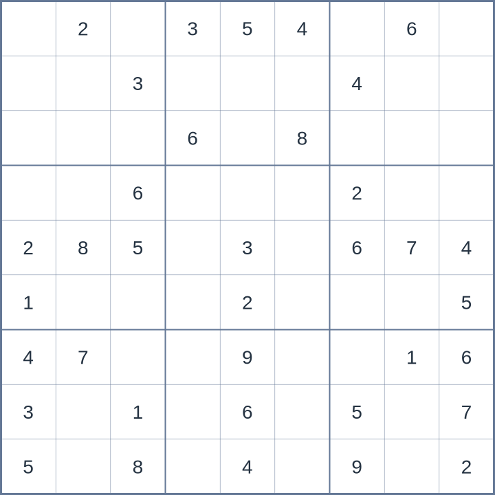 Sudoku #32026080601