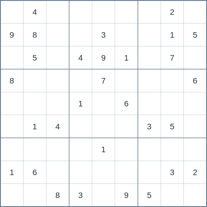 Sudoku #32026080609