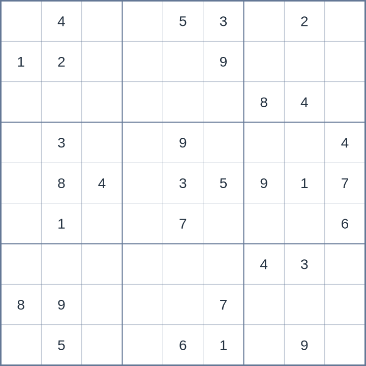 Sudoku #32026080710