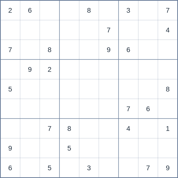 Sudoku #32026080803