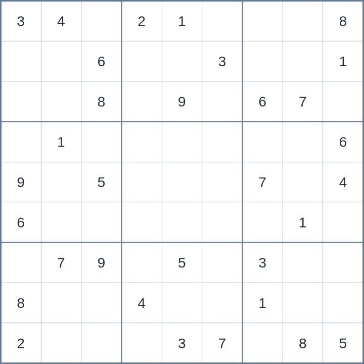 Sudoku #32026080804