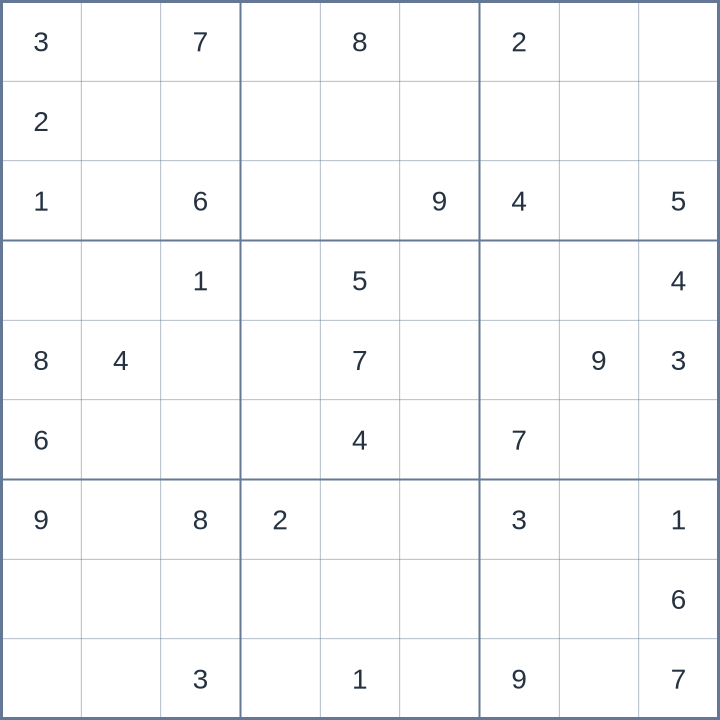 Sudoku #32026080806