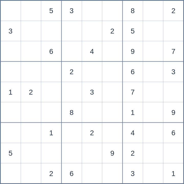 Sudoku #32026081107