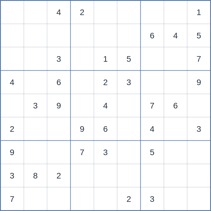 Sudoku #32026082210