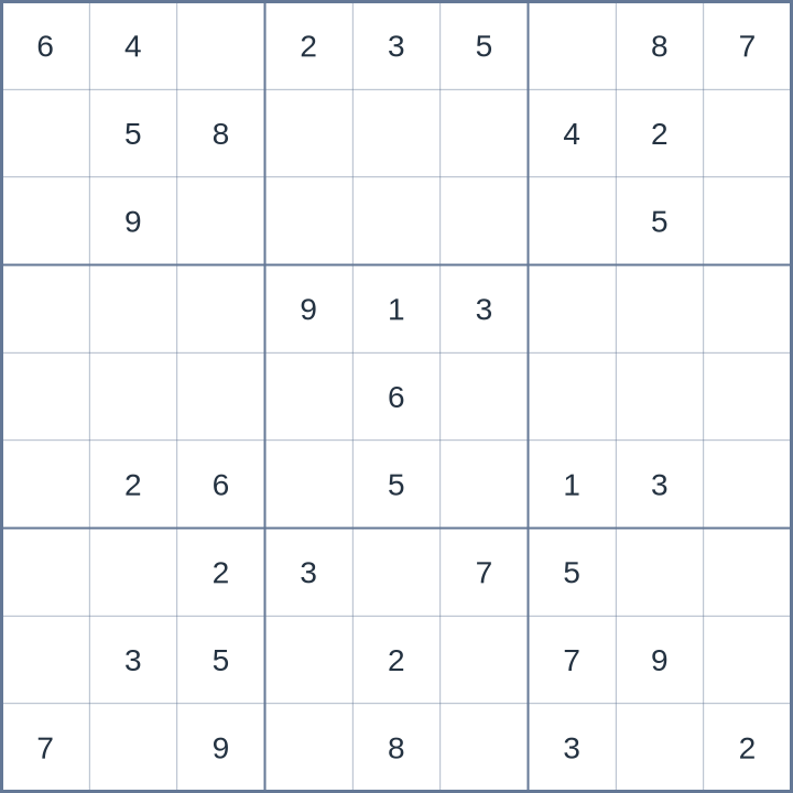 Sudoku #32026082409